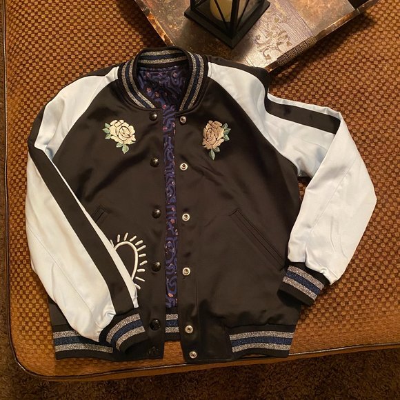 X Keith Haring Reversible Satin COACH jacket - Picture 4 of 9